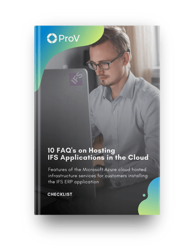 10 FAQ's on Hosting  IFS Applications in the Cloud