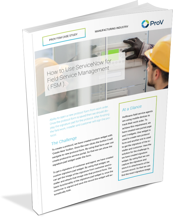 ServiceNow FSM Case Study