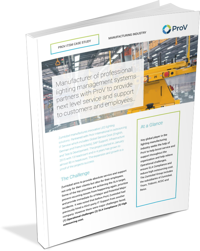 ITSM Case Study 1